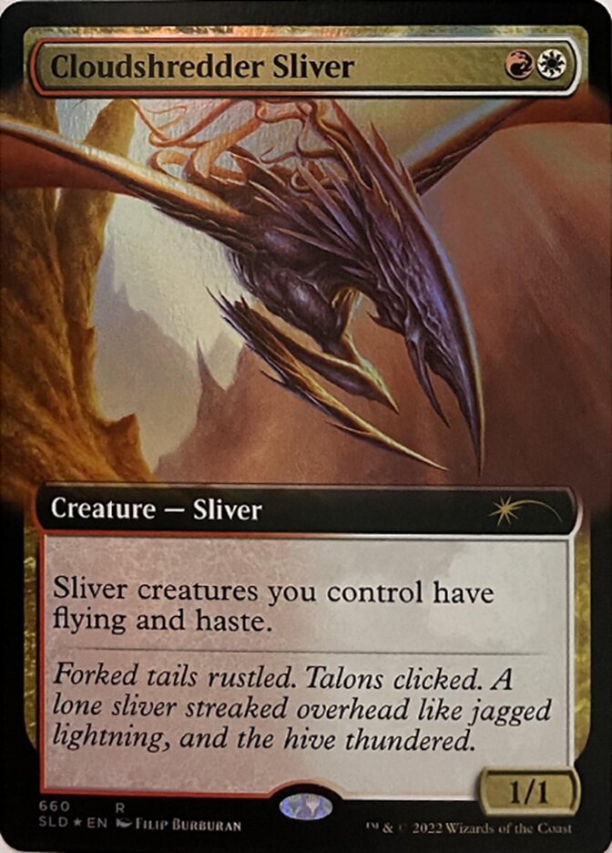 Cloudshredder Sliver (Extended Art) [Secret Lair Drop Promos] | Tacoma Games