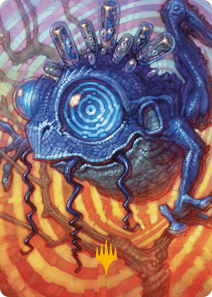 Psychic Frog Art Card (Gold-Stamped Planeswalker Symbol) [Modern Horizons 3 Art Series] | Tacoma Games