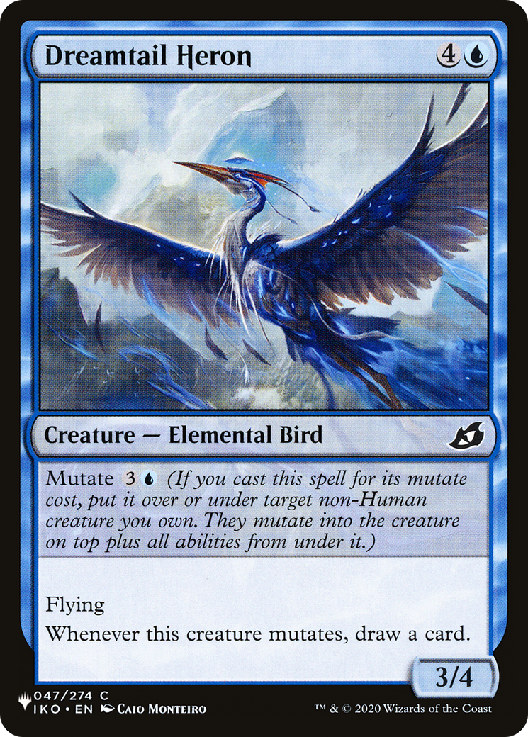 Dreamtail Heron [The List Reprints] | Tacoma Games