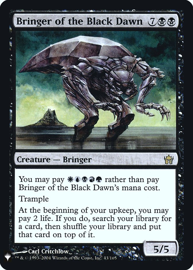 Bringer of the Black Dawn [Mystery Booster] | Tacoma Games