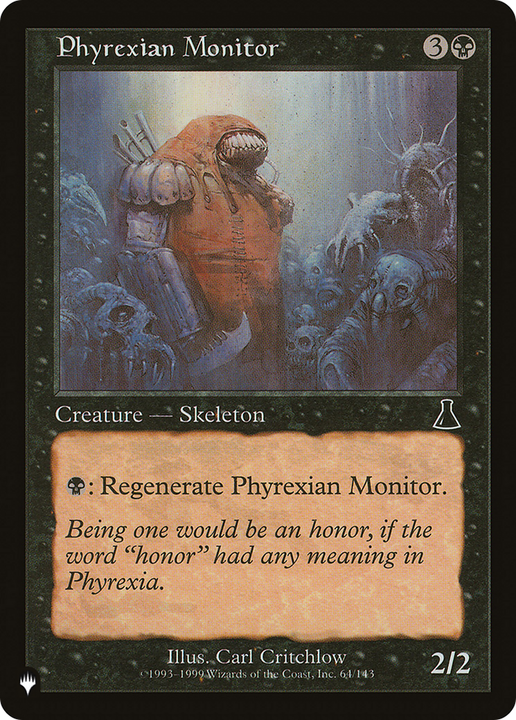 Phyrexian Monitor [The List] | Tacoma Games