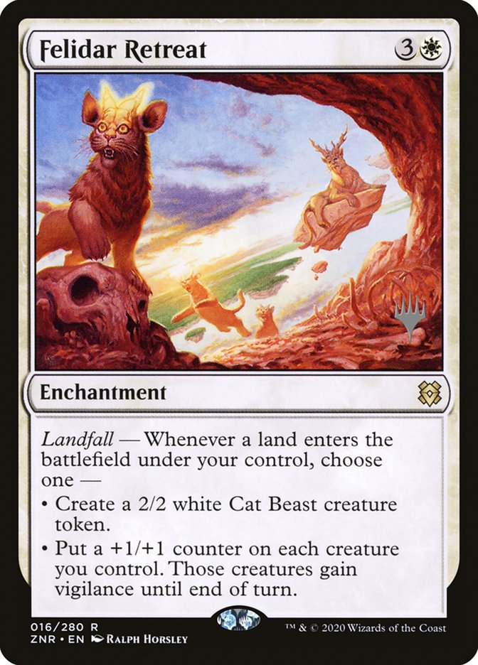 Felidar Retreat (Promo Pack) [Zendikar Rising Promos] | Tacoma Games