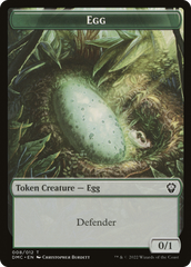 Treasure // Egg Double-Sided Token [Secret Lair Drop Series] | Tacoma Games