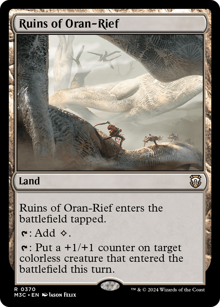 Ruins of Oran-Rief (Ripple Foil) [Modern Horizons 3 Commander] | Tacoma Games