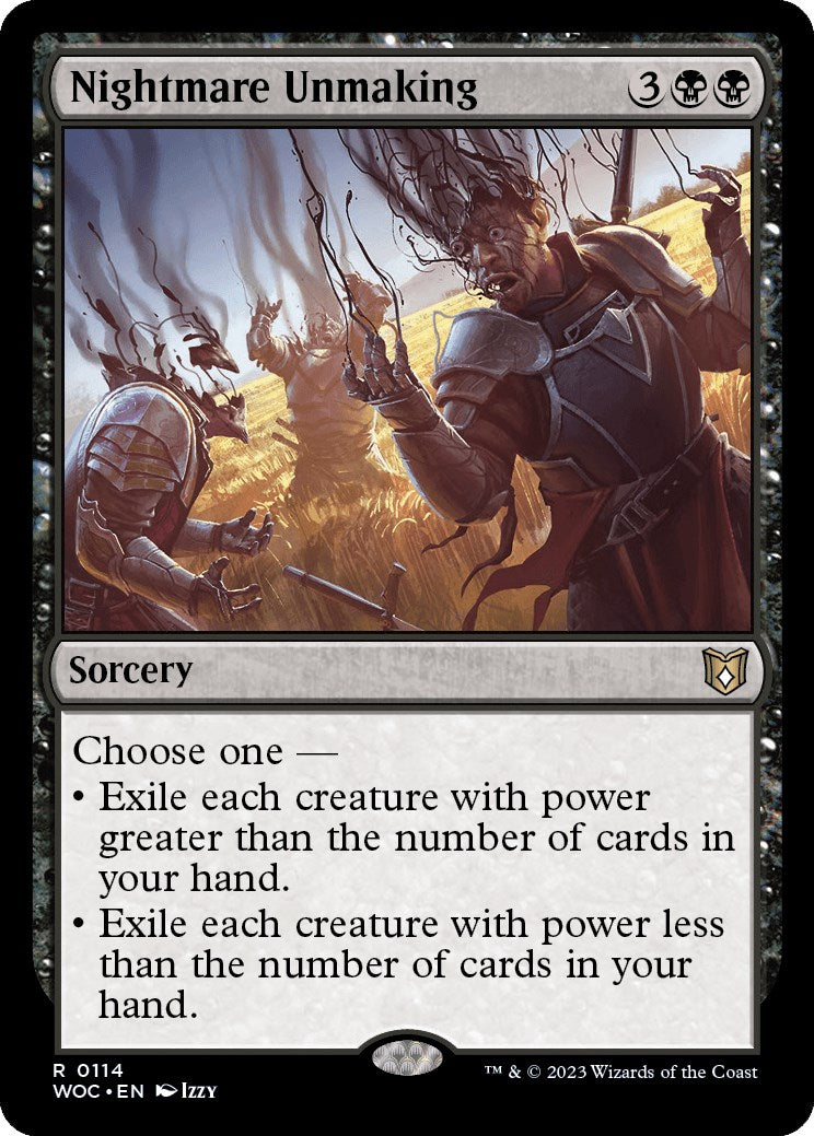 Nightmare Unmaking [Wilds of Eldraine Commander] | Tacoma Games