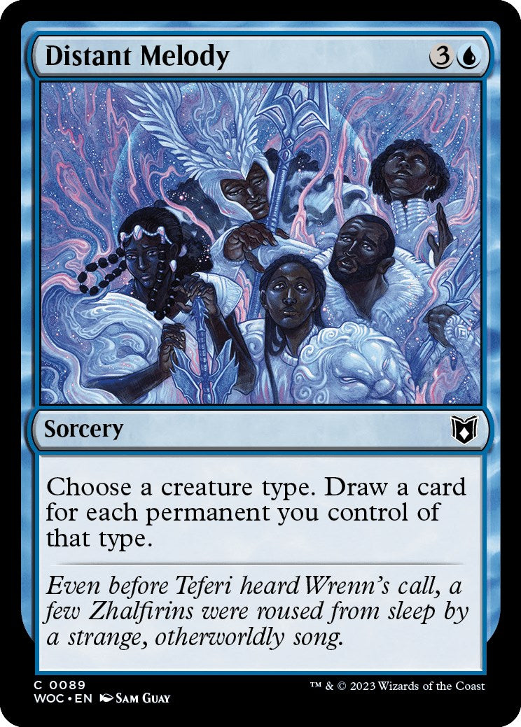 Distant Melody [Wilds of Eldraine Commander] | Tacoma Games