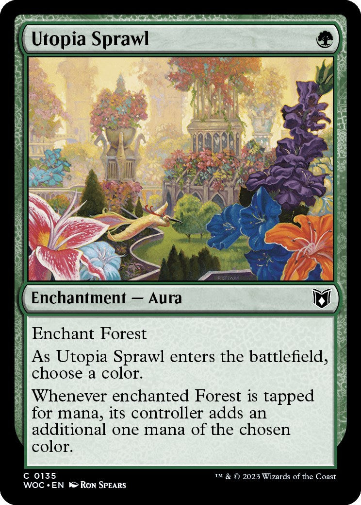 Utopia Sprawl [Wilds of Eldraine Commander] | Tacoma Games