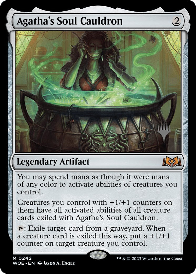 Agatha's Soul Cauldron (Promo Pack) [Wilds of Eldraine Promos] | Tacoma Games