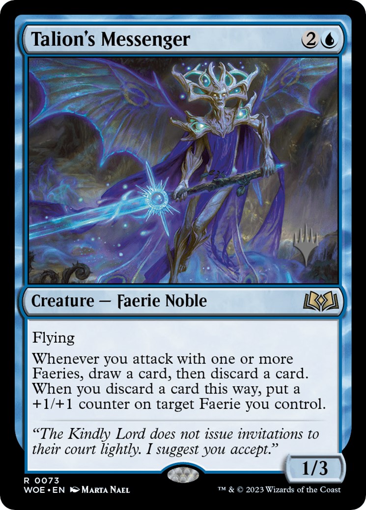 Talion's Messenger (Promo Pack) [Wilds of Eldraine Promos] | Tacoma Games