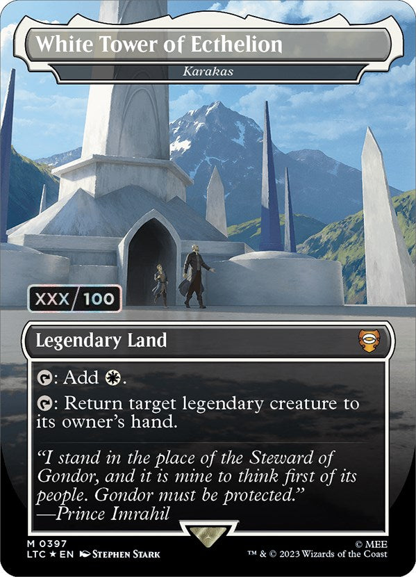 White Tower of Ecthelion - Karakas (Serialized) [The Lord of the Rings: Tales of Middle-Earth Commander] | Tacoma Games