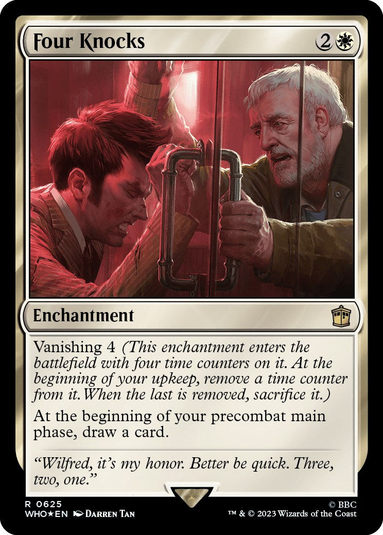 Four Knocks (Surge Foil) [Doctor Who] | Tacoma Games