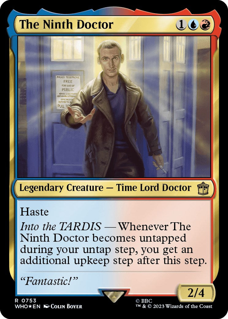 The Ninth Doctor (Surge Foil) [Doctor Who] | Tacoma Games