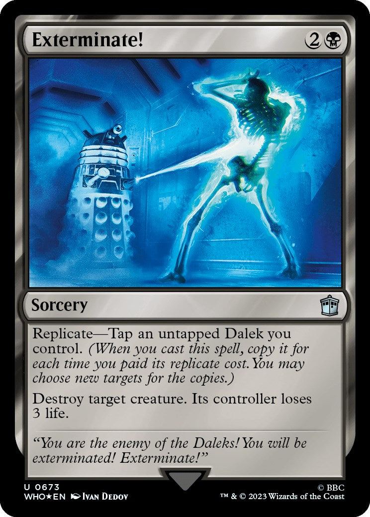 Exterminate! (Surge Foil) [Doctor Who] | Tacoma Games