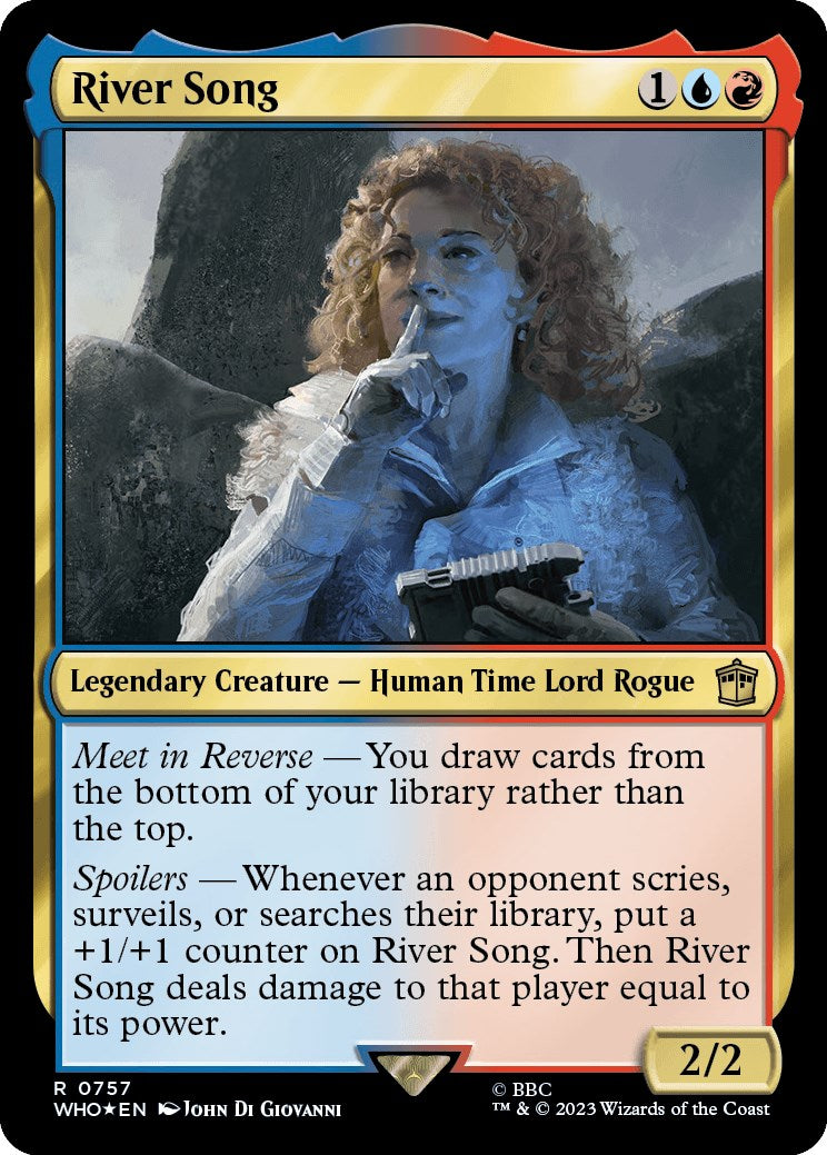 River Song (Surge Foil) [Doctor Who] | Tacoma Games