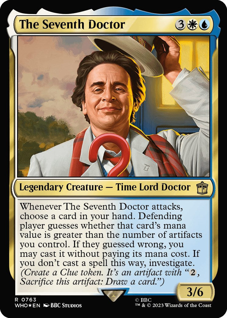 The Seventh Doctor (Surge Foil) [Doctor Who] | Tacoma Games