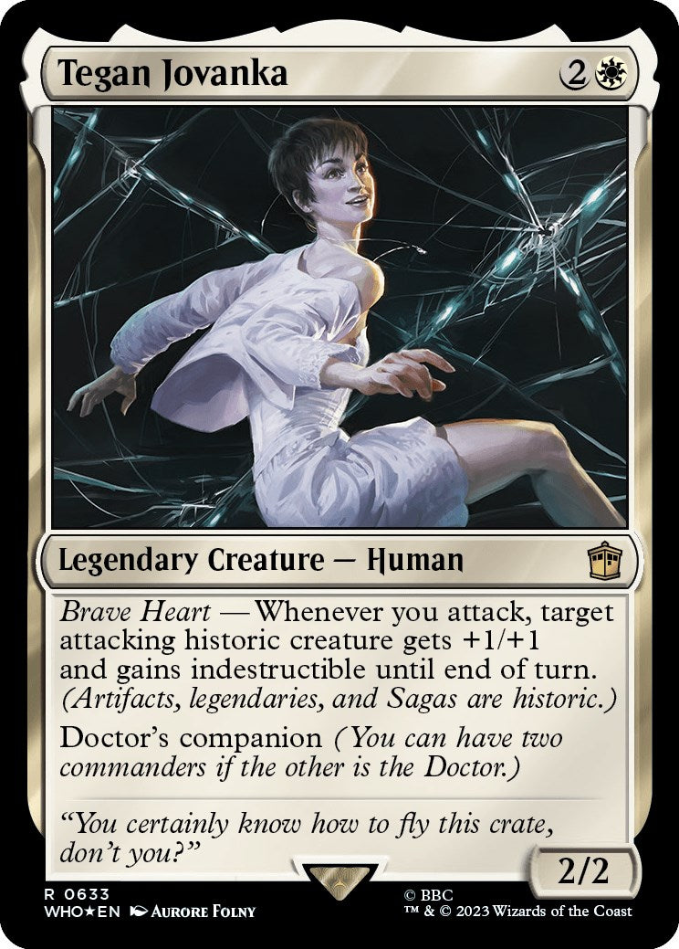 Tegan Jovanka (Surge Foil) [Doctor Who] | Tacoma Games