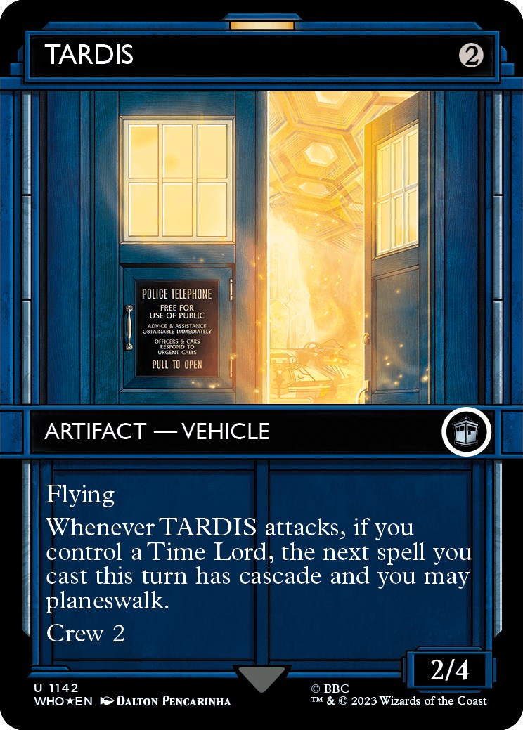 TARDIS (Showcase) (Surge Foil) [Doctor Who] | Tacoma Games