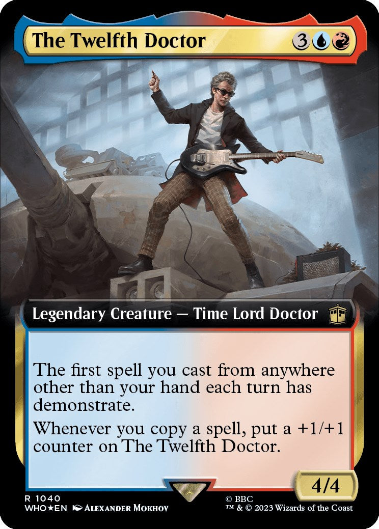 The Twelfth Doctor (Extended Art) (Surge Foil) [Doctor Who] | Tacoma Games
