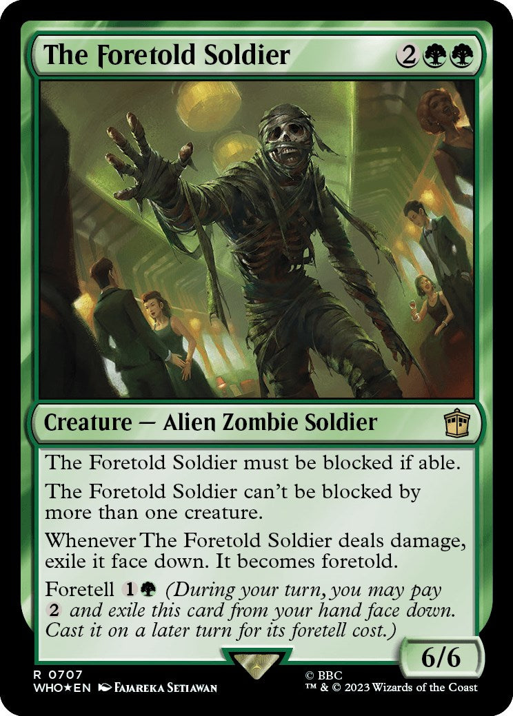 The Foretold Soldier (Surge Foil) [Doctor Who] | Tacoma Games