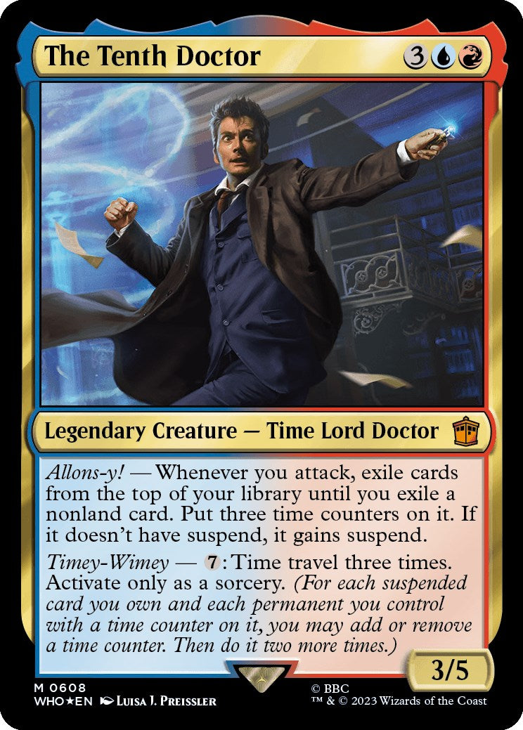 The Tenth Doctor (Surge Foil) [Doctor Who] | Tacoma Games