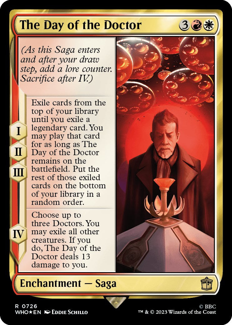 The Day of the Doctor (Surge Foil) [Doctor Who] | Tacoma Games