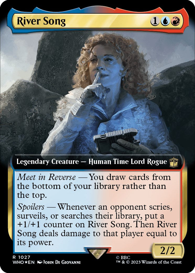 River Song (Extended Art) (Surge Foil) [Doctor Who] | Tacoma Games