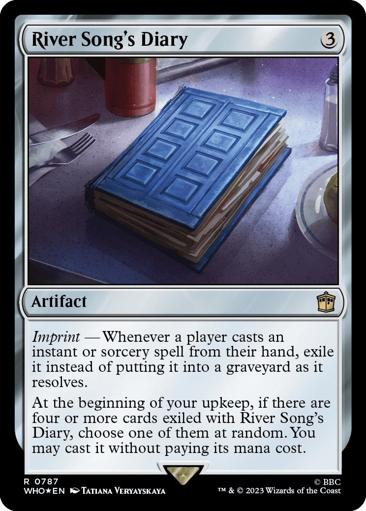 River Song's Diary (Surge Foil) [Doctor Who] | Tacoma Games