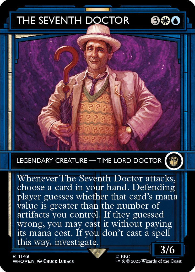 The Seventh Doctor (Showcase) (Surge Foil) [Doctor Who] | Tacoma Games