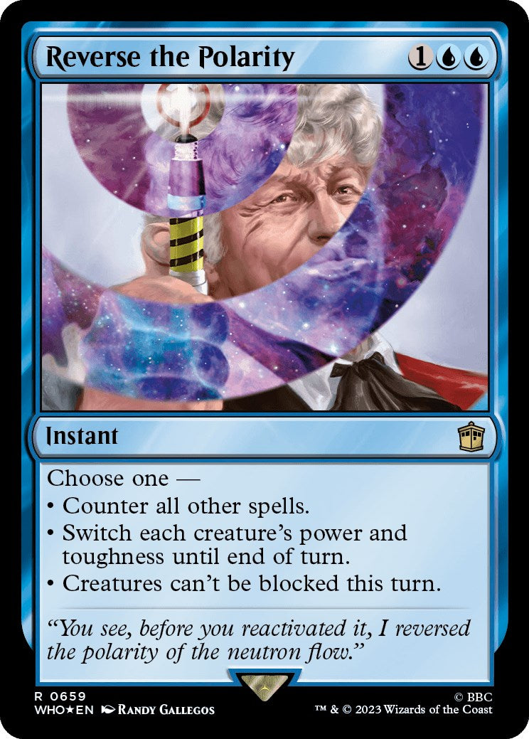 Reverse the Polarity (Surge Foil) [Doctor Who] | Tacoma Games