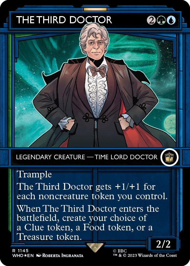 The Third Doctor (Showcase) (Surge Foil) [Doctor Who] | Tacoma Games