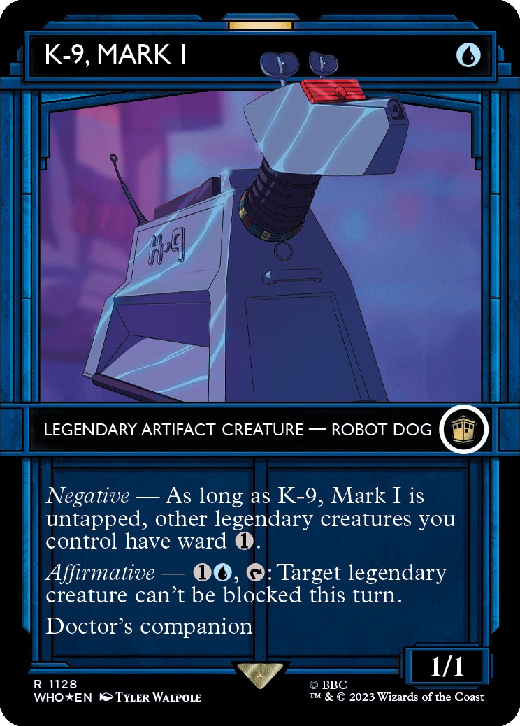 K-9, Mark I (Showcase) (Surge Foil) [Doctor Who] | Tacoma Games