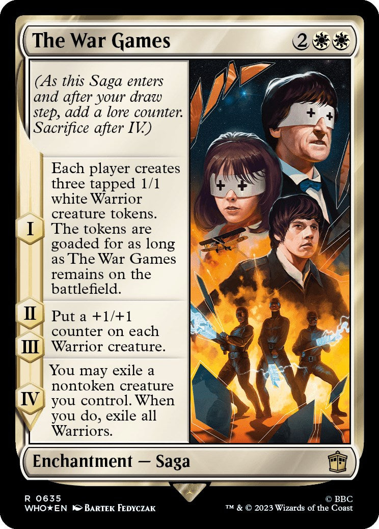 The War Games (Surge Foil) [Doctor Who] | Tacoma Games
