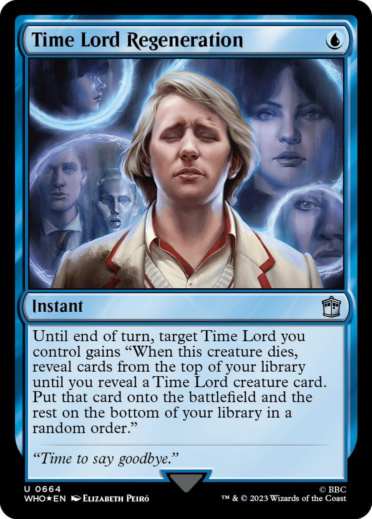 Time Lord Regeneration (Surge Foil) [Doctor Who] | Tacoma Games