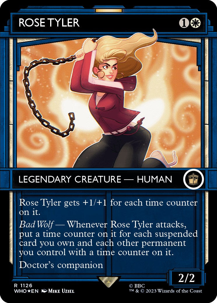 Rose Tyler (Showcase) (Surge Foil) [Doctor Who] | Tacoma Games