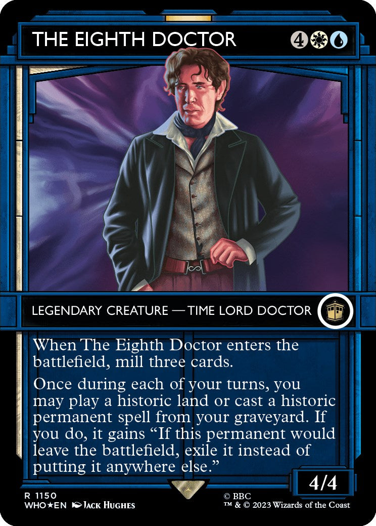 The Eighth Doctor (Showcase) (Surge Foil) [Doctor Who] | Tacoma Games