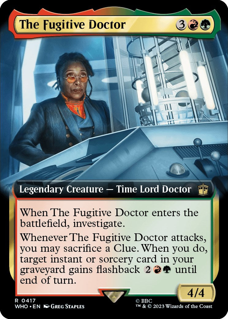 The Fugitive Doctor (Extended Art) [Doctor Who] | Tacoma Games