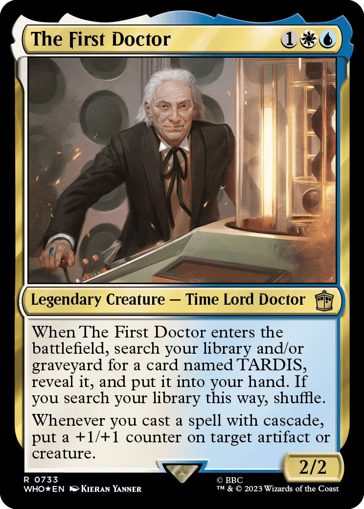 The First Doctor (Surge Foil) [Doctor Who] | Tacoma Games