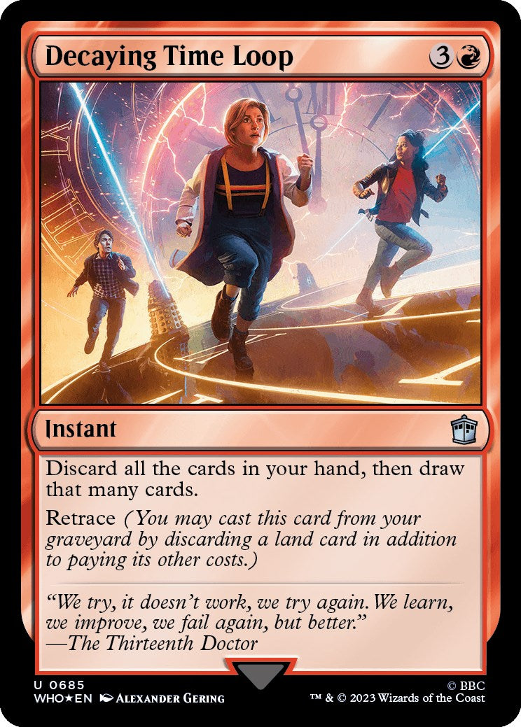 Decaying Time Loop (Surge Foil) [Doctor Who] | Tacoma Games