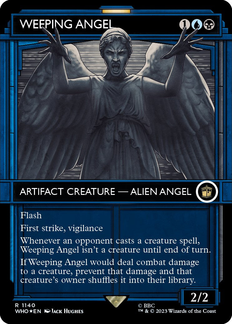 Weeping Angel (Showcase) (Surge Foil) [Doctor Who] | Tacoma Games