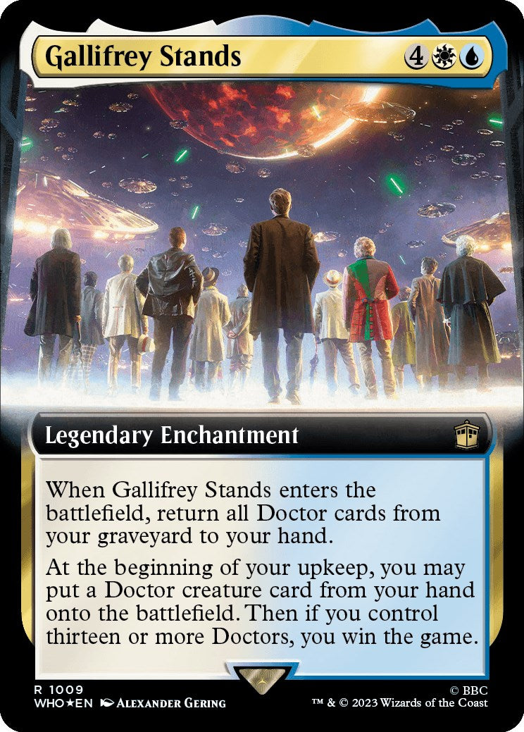 Gallifrey Stands (Extended Art) (Surge Foil) [Doctor Who] | Tacoma Games