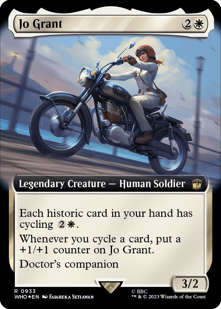Jo Grant (Extended Art) (Surge Foil) [Doctor Who] | Tacoma Games