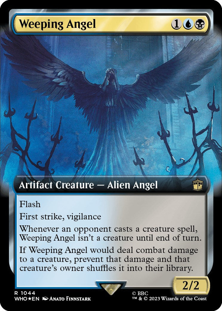 Weeping Angel (Extended Art) (Surge Foil) [Doctor Who] | Tacoma Games