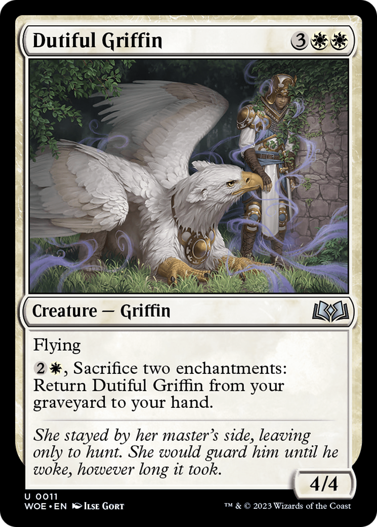 Dutiful Griffin [Wilds of Eldraine] | Tacoma Games