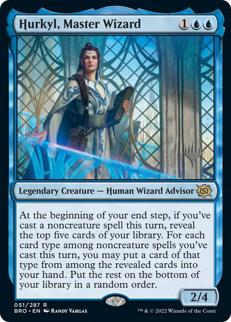 Hurkyl, Master Wizard (Promo Pack) [The Brothers' War Promos] | Tacoma Games