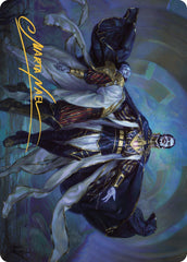 Vito, Fanatic of Aclazotz Art Card (Gold-Stamped Signature) [The Lost Caverns of Ixalan Art Series] | Tacoma Games