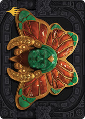 Ojer Kaslem, Deepest Growth Art Card (58/81) (Gold-Stamped Planeswalker Symbol) [The Lost Caverns of Ixalan Art Series] | Tacoma Games