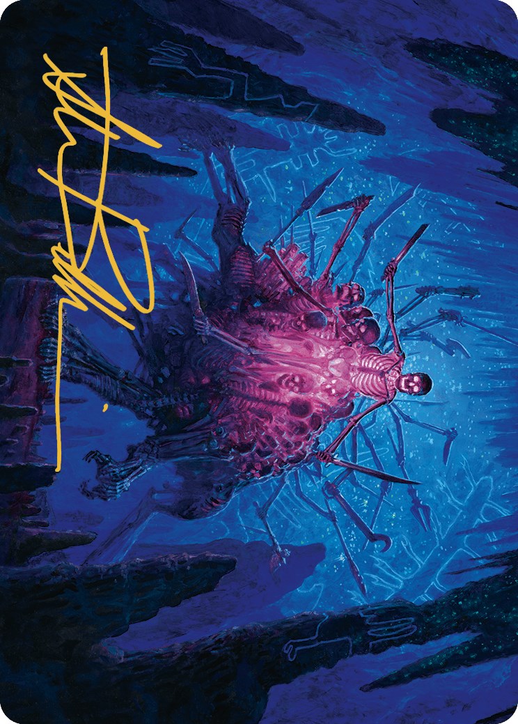 Uchbenbak, the Great Mistake Art Card (Gold-Stamped Signature) [The Lost Caverns of Ixalan Art Series] | Tacoma Games