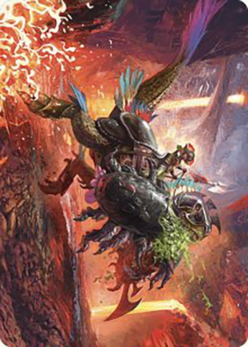 Triumphant Chomp Art Card [The Lost Caverns of Ixalan Art Series] | Tacoma Games