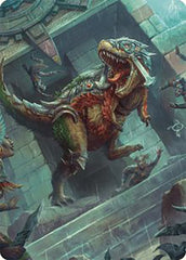 Carnage Tyrant Art Card [The Lost Caverns of Ixalan Art Series] | Tacoma Games