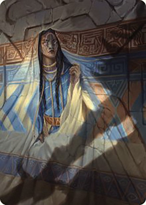 Whispersilk Cloak Art Card [The Lost Caverns of Ixalan Art Series] | Tacoma Games